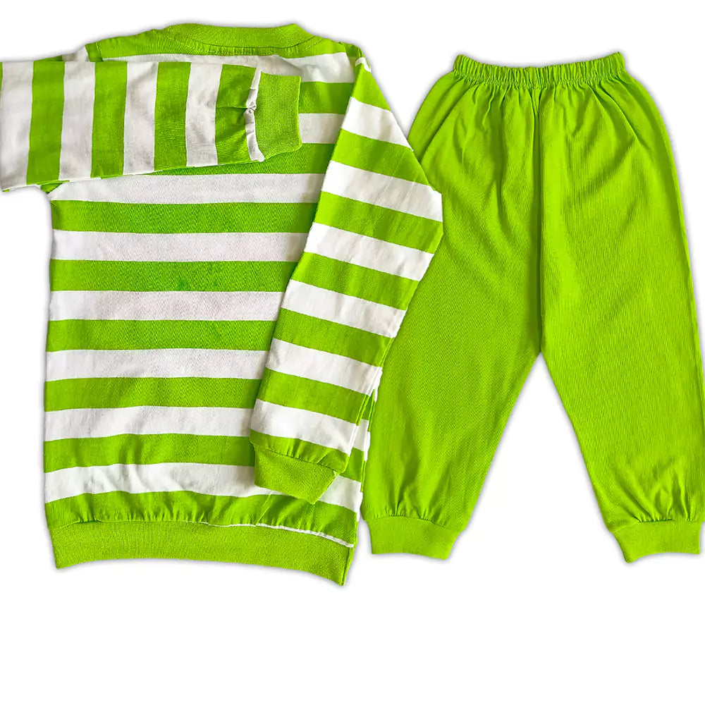 Baby Clothes Set Full Sleeve Jhabla 100% Pure Cotton Top Bottom Set for New Born Baby Night Suit for Baby Boy's & Baby Girl's Sleepsuit Pajama Nightwear Gift Set