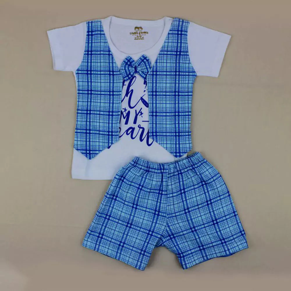 Baby Boy's Cotton Clothing Set Baby's Shorts Clothing Set