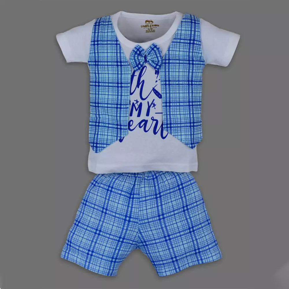 Baby Boy's Cotton Clothing Set Baby's Shorts Clothing Set