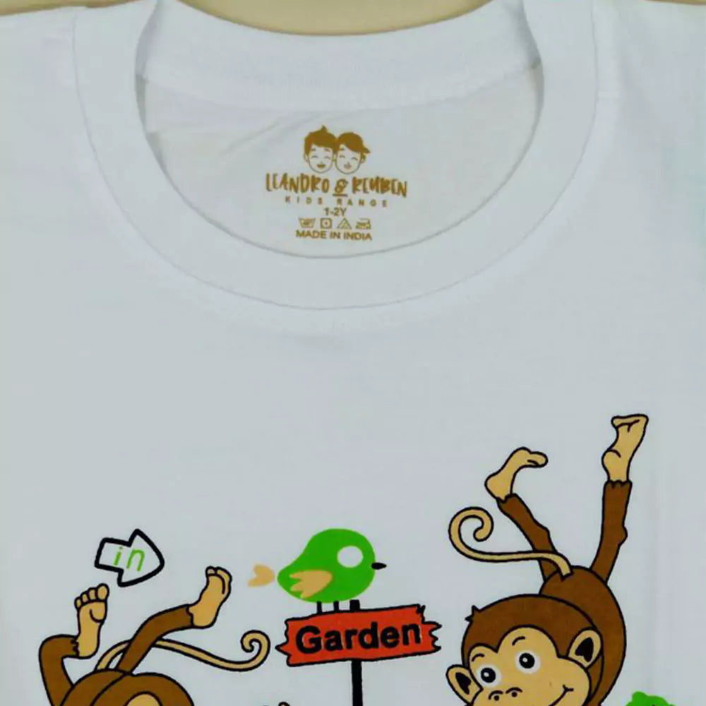 Boy's Cotton T-Shirt And Shorts Regular Half Sleeves