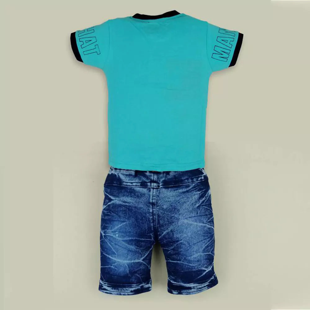 Baby Boy's Cotton Clothing Set Baby's Cotton Tshirt Pant Set