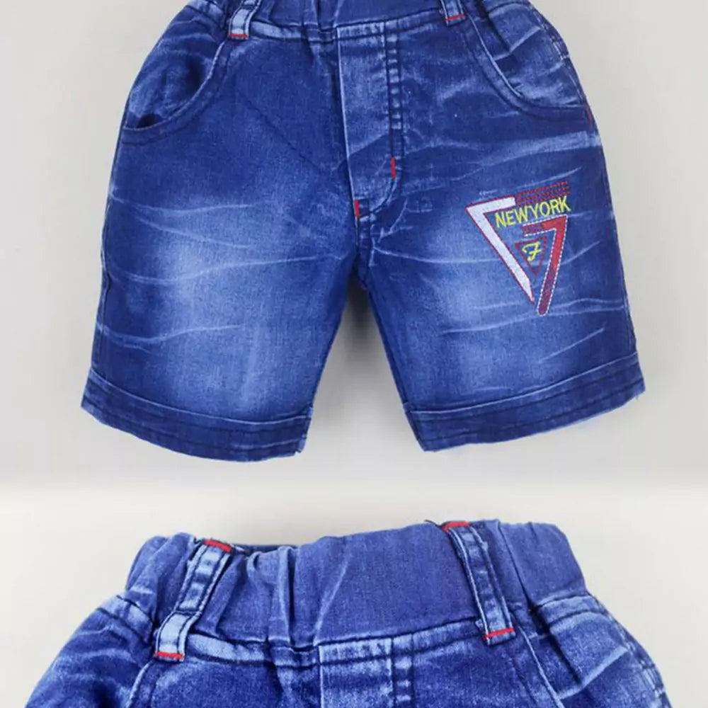 Baby Boy's Cotton Clothing Set Baby's Cotton Tshirt Pant Set