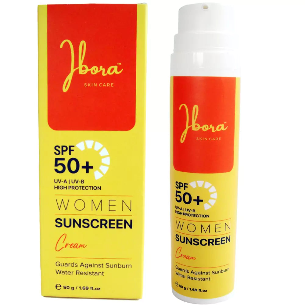 IBORA Women Face Sunscreen SPF 50+ Oil-Free Facial Sunscreen Lotion with Broad Spectrum UV-A/UV-B Sun Protection Sweat-Resistant & Water-Resistant 1.69 fl.oz