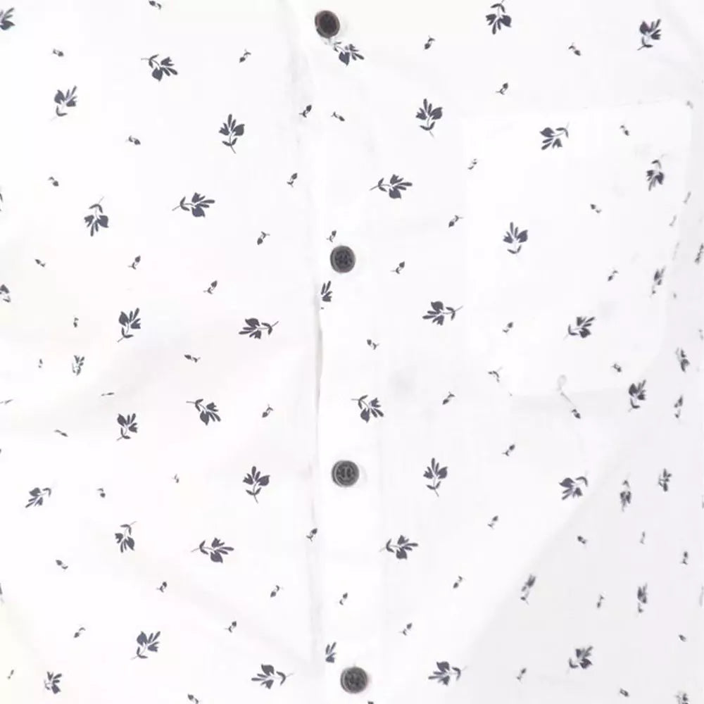 Men Printed Shirt (white)