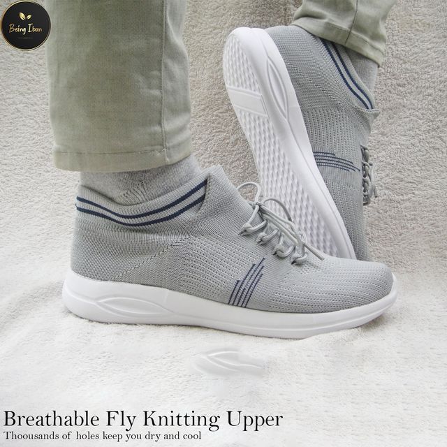 Men's Running Shoes Ultra Lightweight Breathable Walking Shoes Non Slip Athletic Fashion Sneakers Mesh Workout Casual Sports Shoes