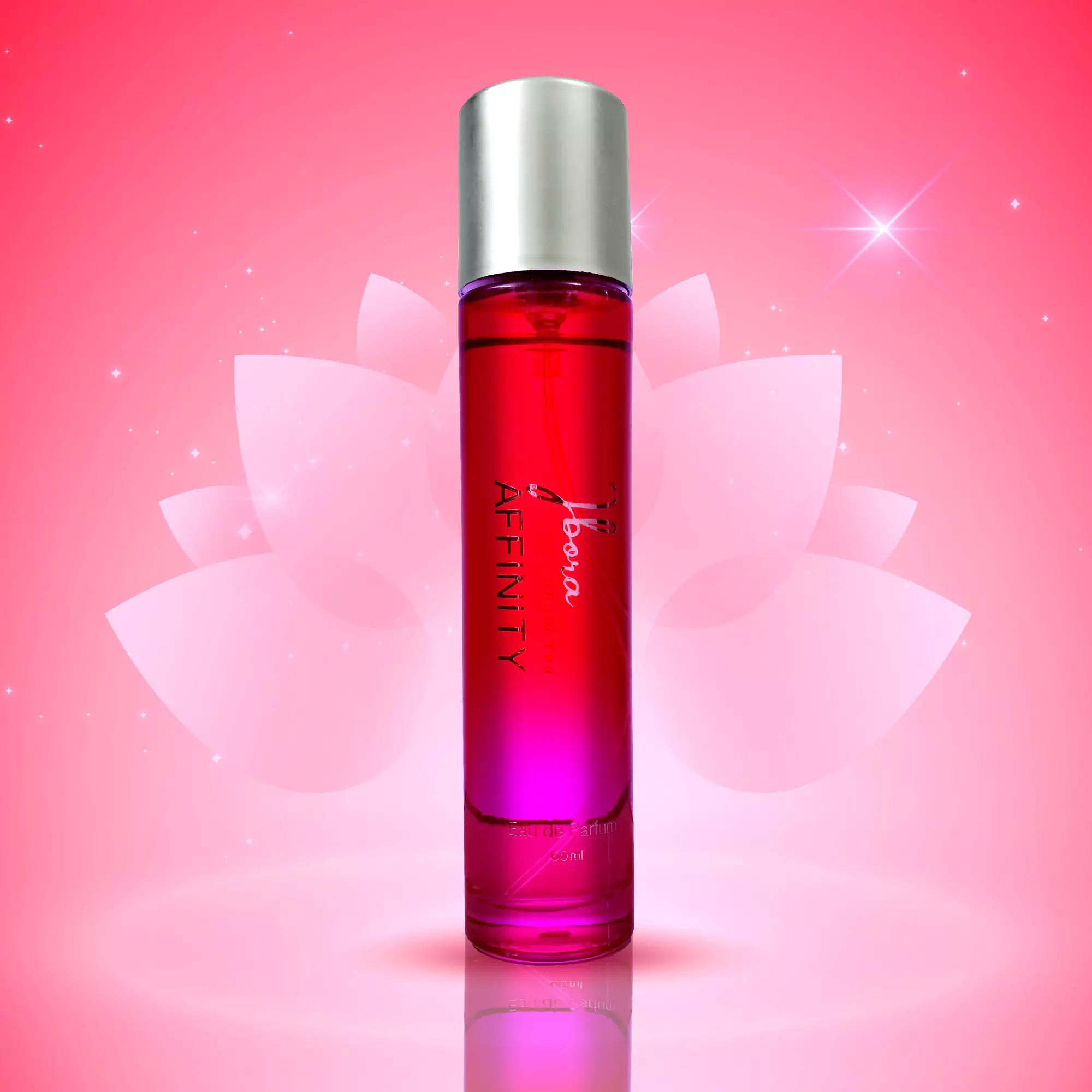 Affinity Perfume by IBORA - Unisex Perfume Spray in Matte Mini - Citrusy Scent with Notes of Jasmine Rose Vetiver Sandalwood Vanilla Orchid – 60 ml