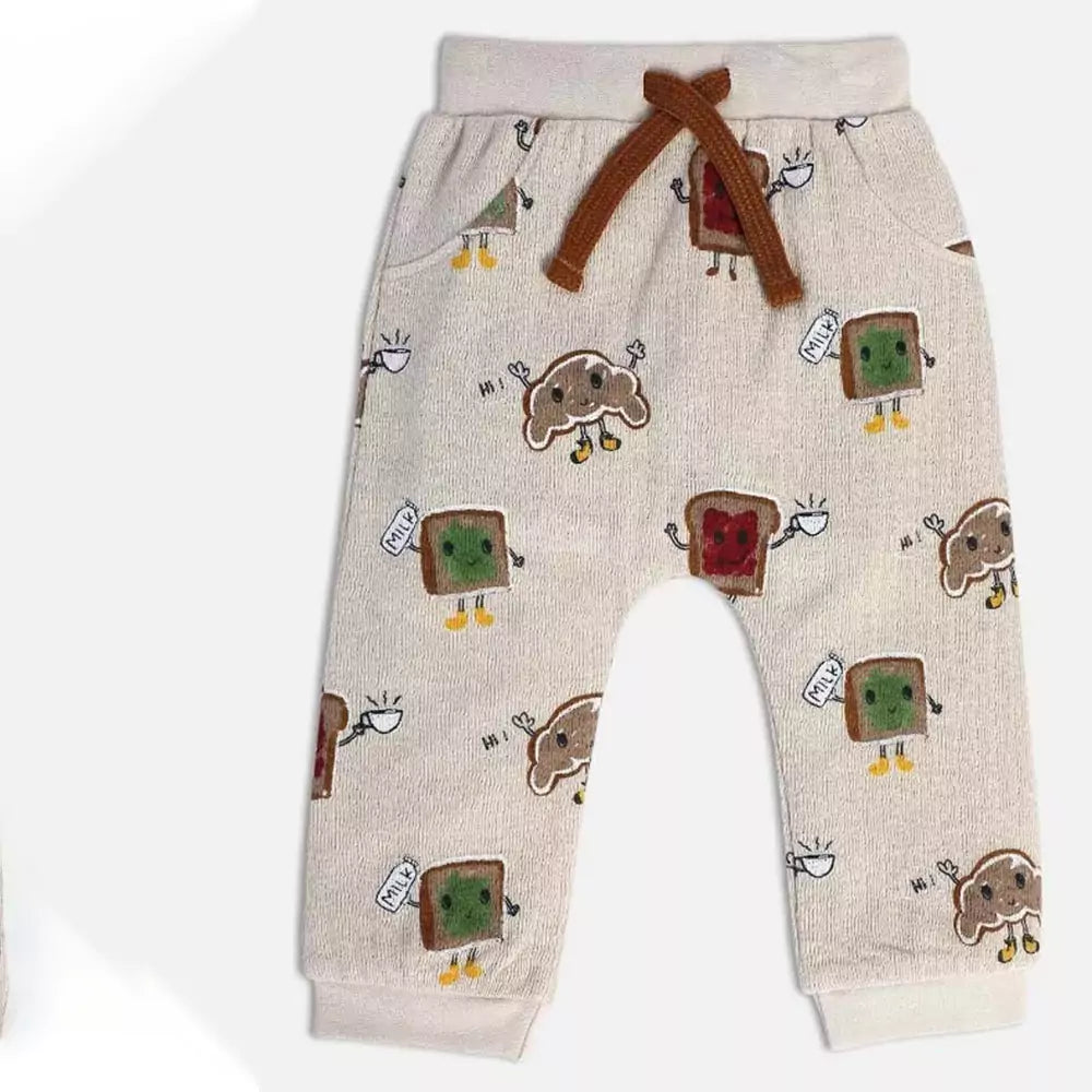 MINI KLUB Boys Printed T-shirt with Trousers