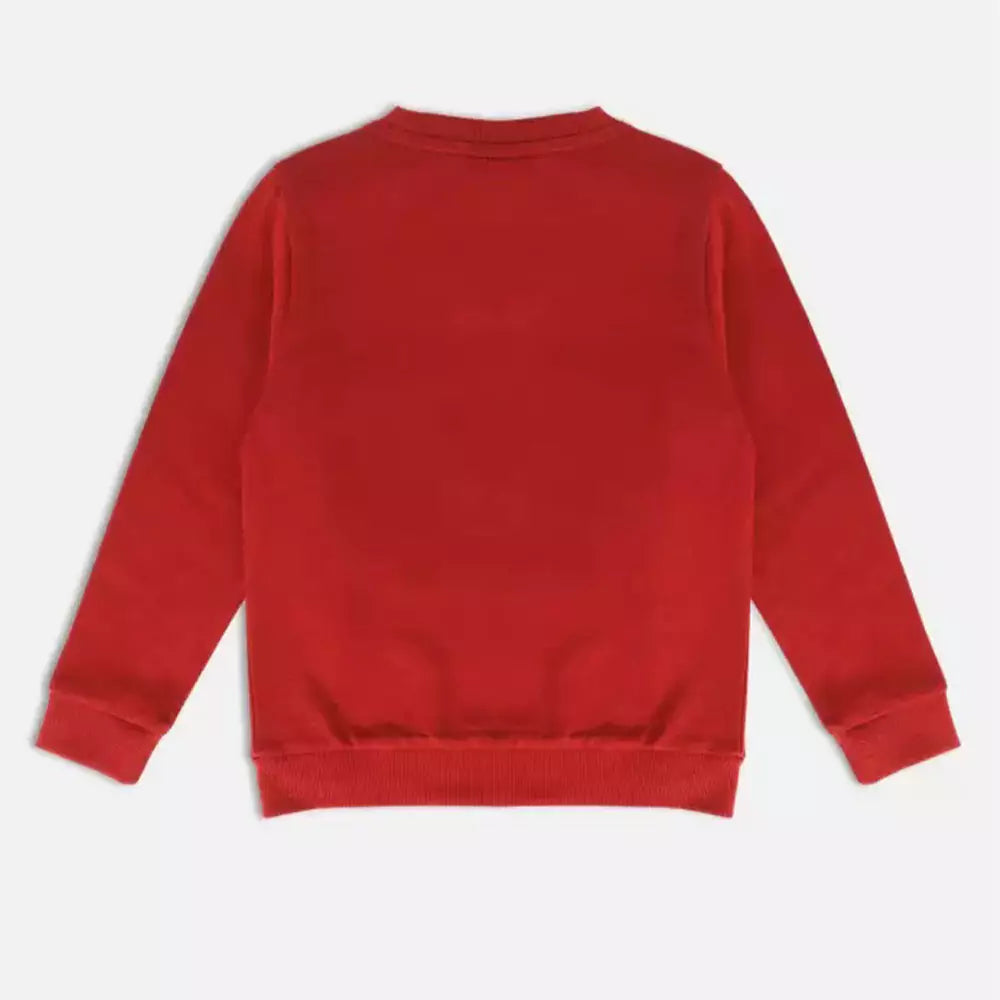 MINI KLUB Boys Red Sweat Shirt