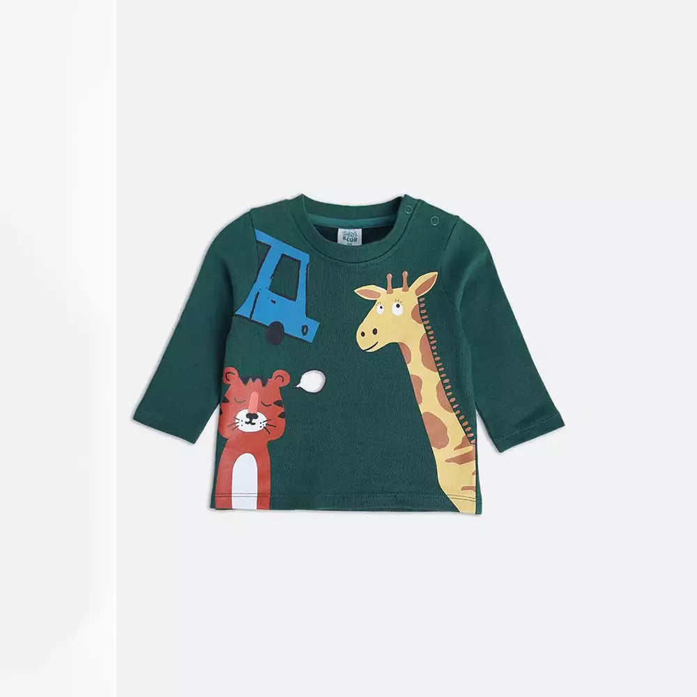 MINI KLUB Multi-coloured Print Full Length Casual Boys Regular Fit Coordinates Set