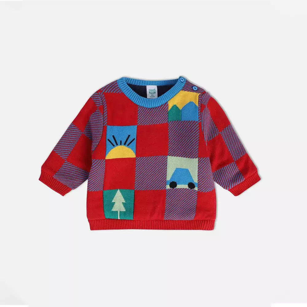 MINI KLUB Multi-coloured Print Sweater