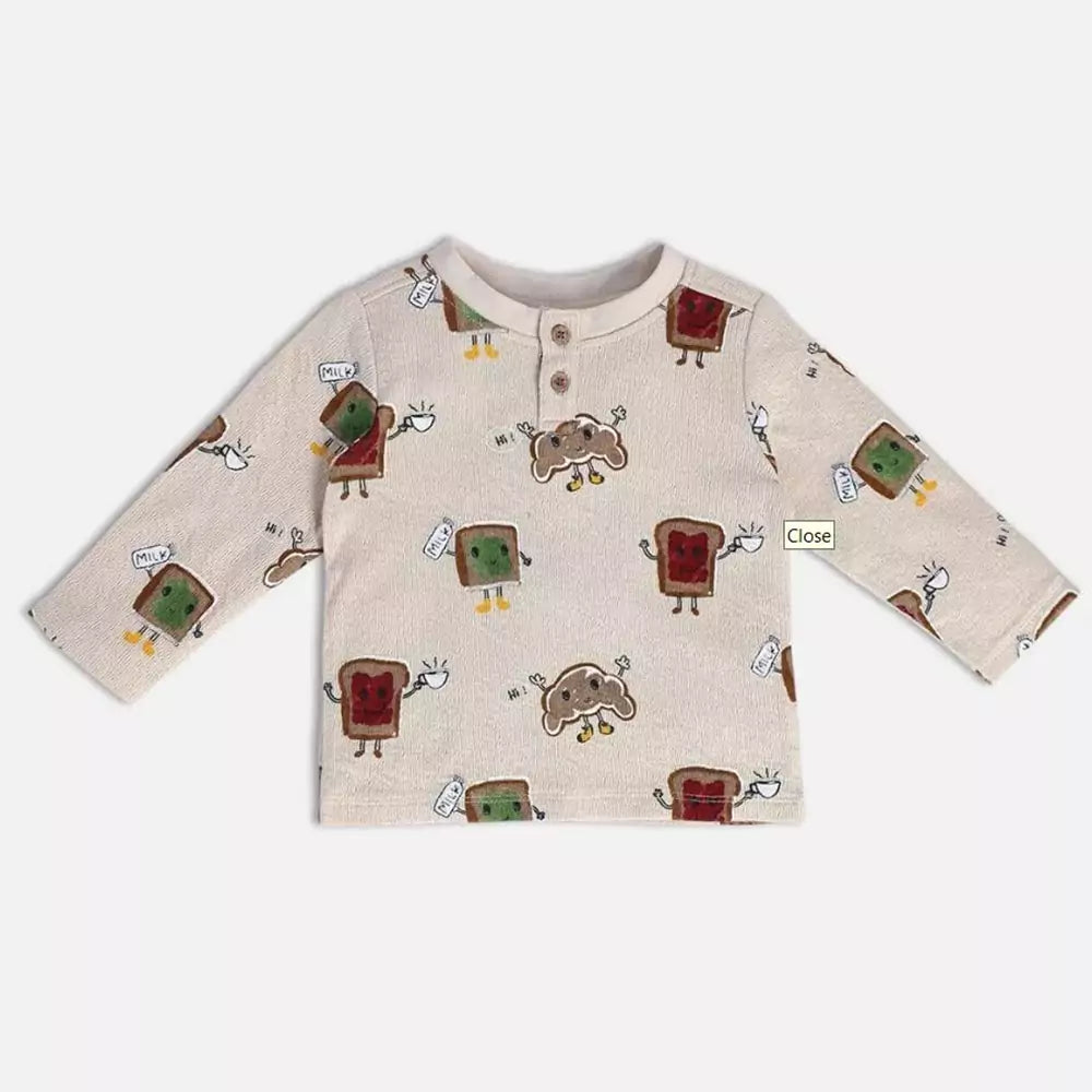 MINI KLUB Boys Printed T-shirt with Trousers