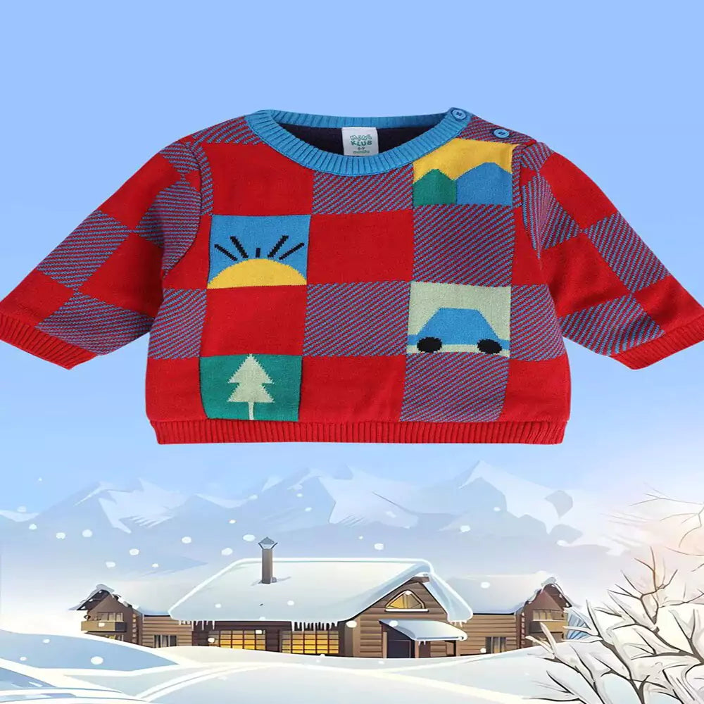 MINI KLUB Multi-coloured Print Sweater