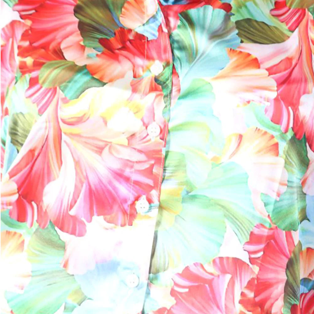 Women's Full Sleeve Wrinkle Free Floral Print Shirt
